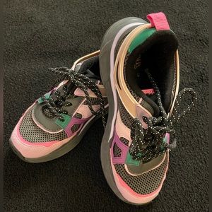 Really Cute Zara Girls Multi-colored Sneakers